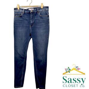 Flying Monkey Skinny Jeans Blue Stretch Denim Women's Size 12